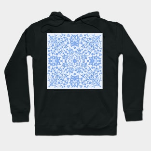 Blue Bone China Hoodie